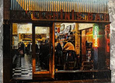 Original Documentary Cities Paintings by Loy Lichtman