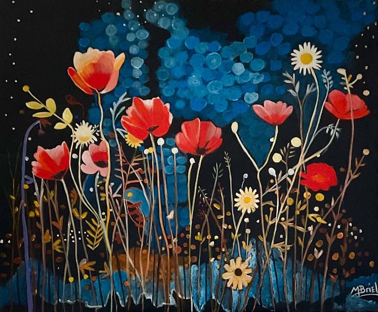 Original Abstract Paintings by Moira Briel
