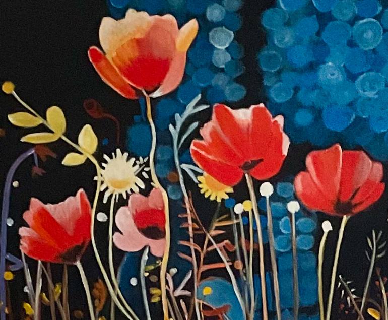 Original Abstract Painting by Moira Briel