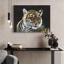 Majestic tiger on the wall