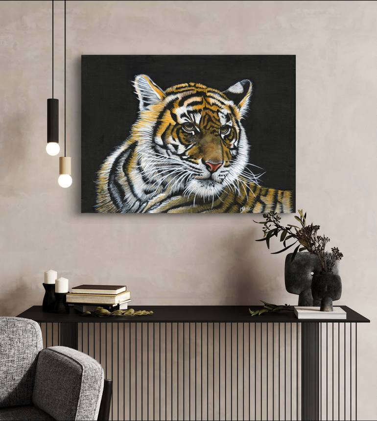Original Realism Animal Painting by Moira Briel