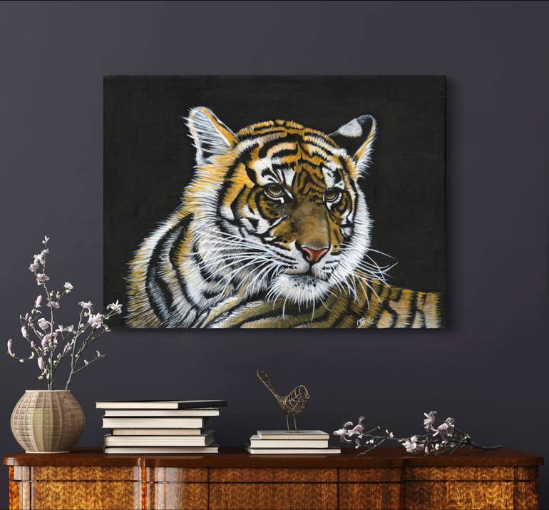 Original Realism Animal Painting by Moira Briel