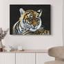 Majestic tiger on the wall