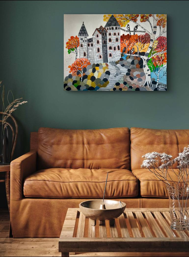 Original Abstract Painting by Moira Briel