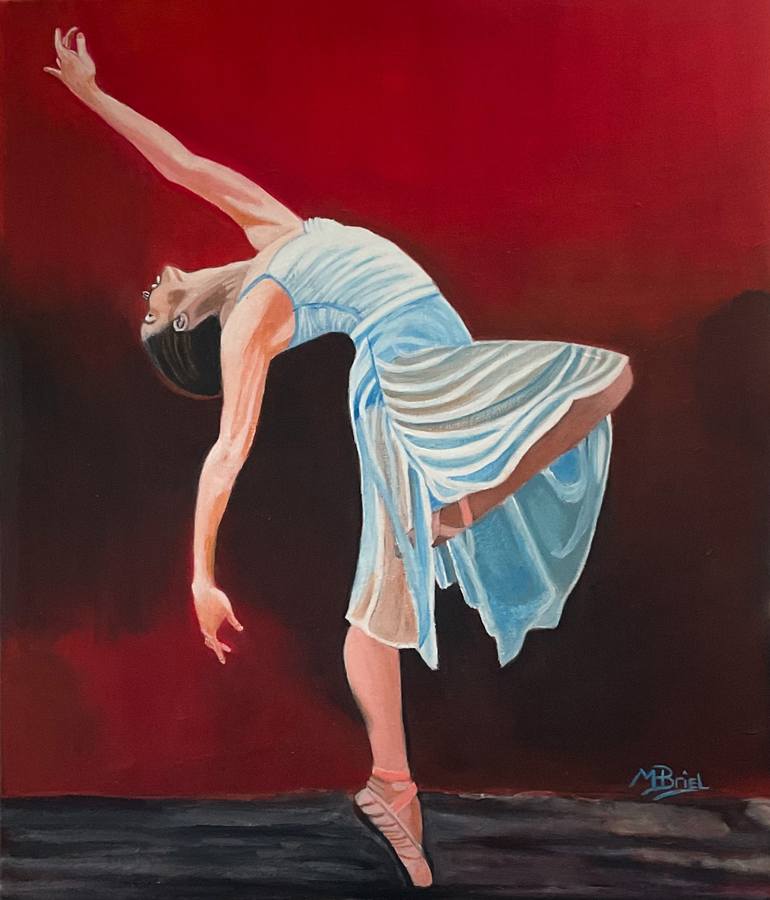 Original Photorealism Performing Arts Paintings by Moira Briel