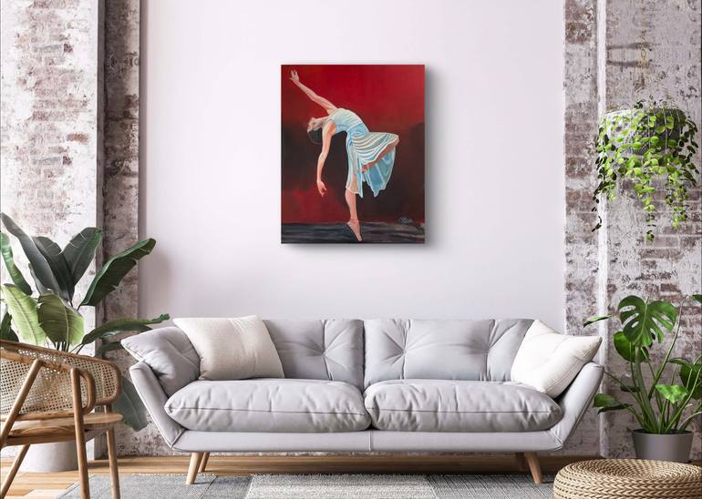 Original Photorealism Performing Arts Painting by Moira Briel