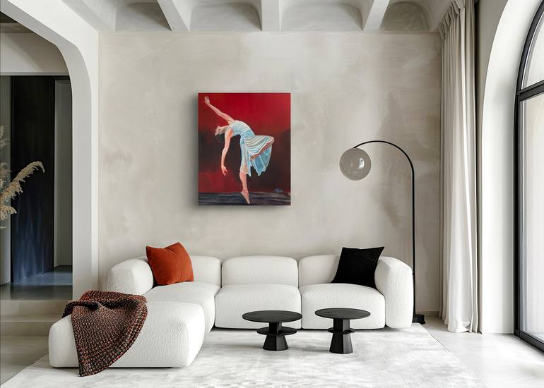 Original Photorealism Performing Arts Painting by Moira Briel