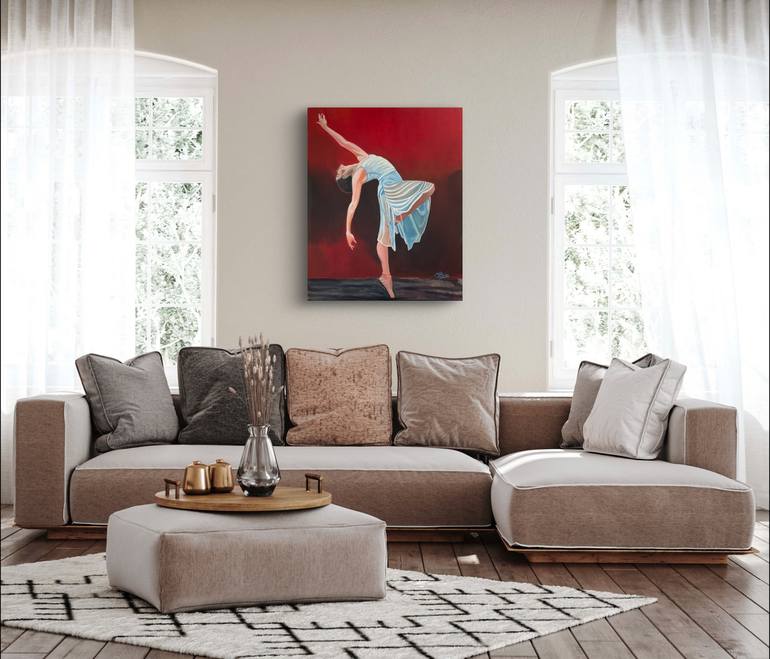 Original Photorealism Performing Arts Painting by Moira Briel