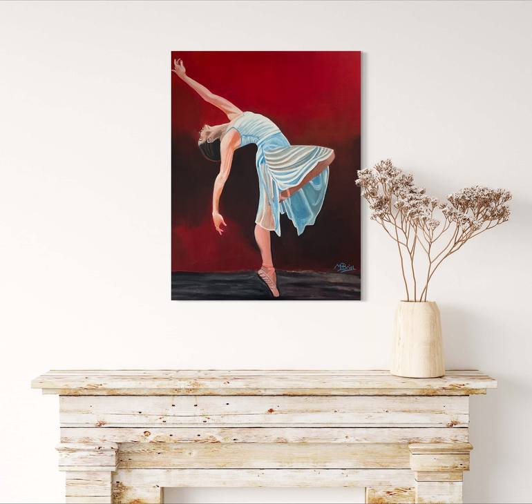 Original Photorealism Performing Arts Painting by Moira Briel