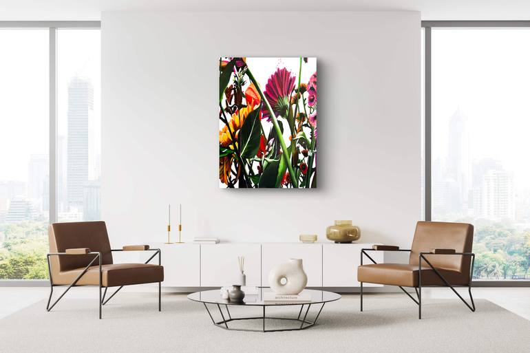 Original Realism Floral Painting by Moira Briel