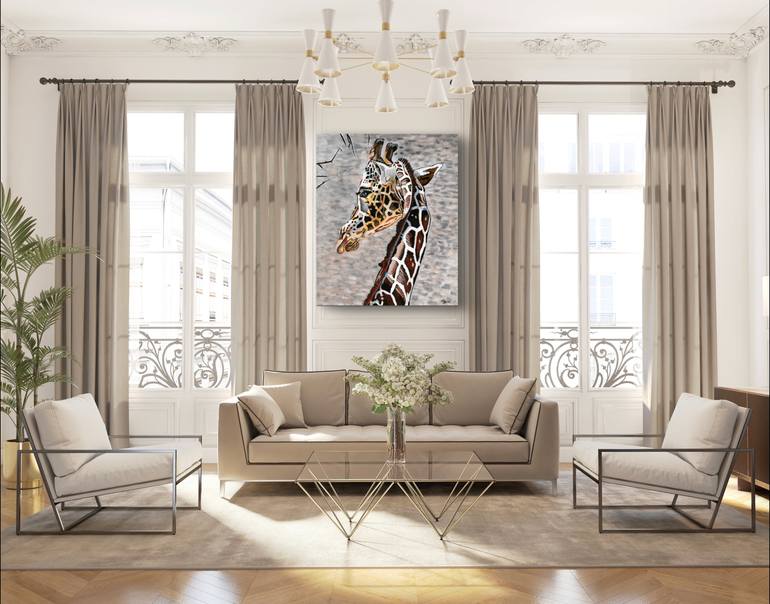 Original Photorealism Animal Painting by Moira Briel