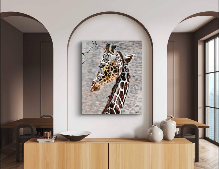 Original Photorealism Animal Painting by Moira Briel