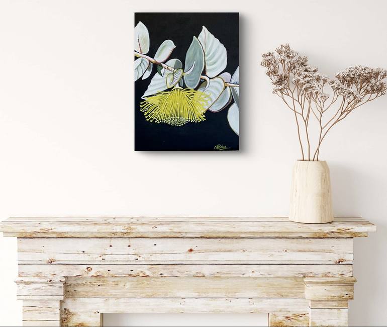 Original Photorealism Floral Painting by Moira Briel