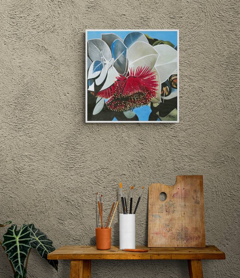 Original Realism Floral Painting by Moira Briel