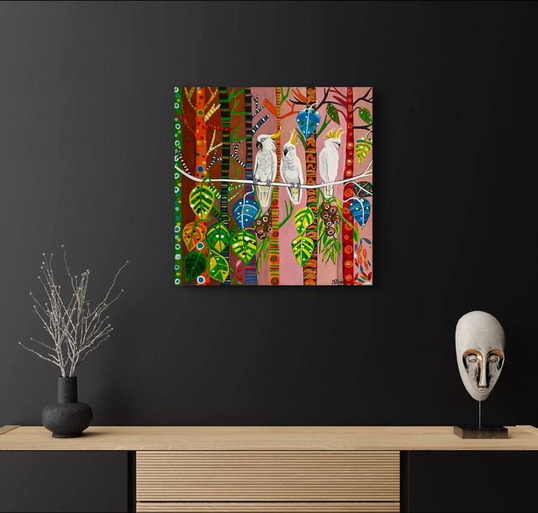 Original Abstract Painting by Moira Briel