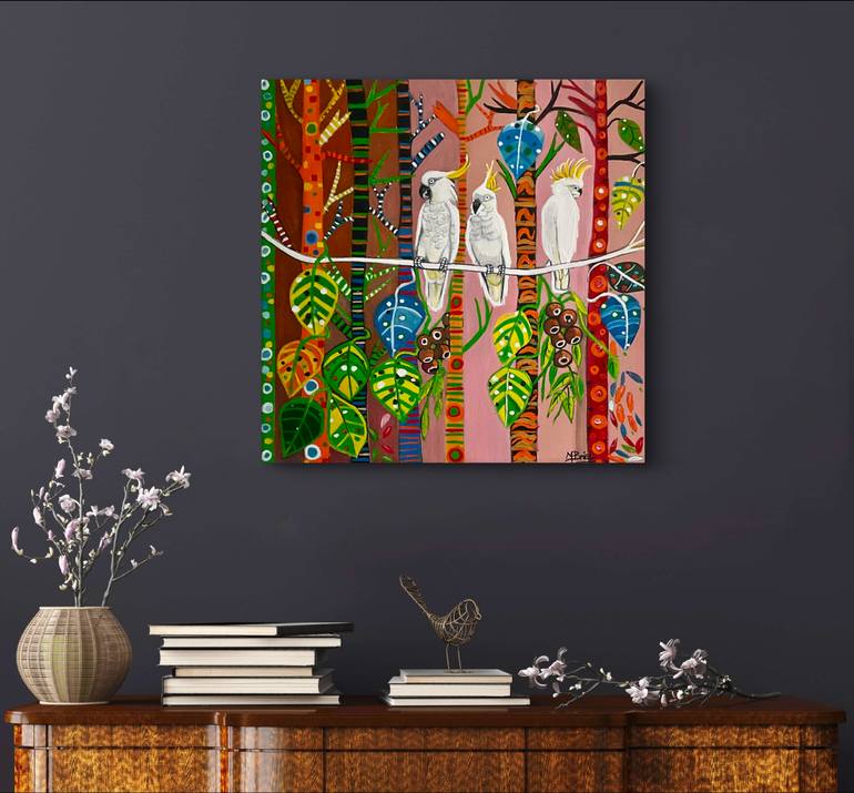 Original Abstract Painting by Moira Briel