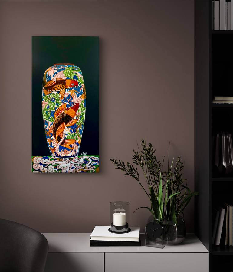 Original Abstract Painting by Moira Briel