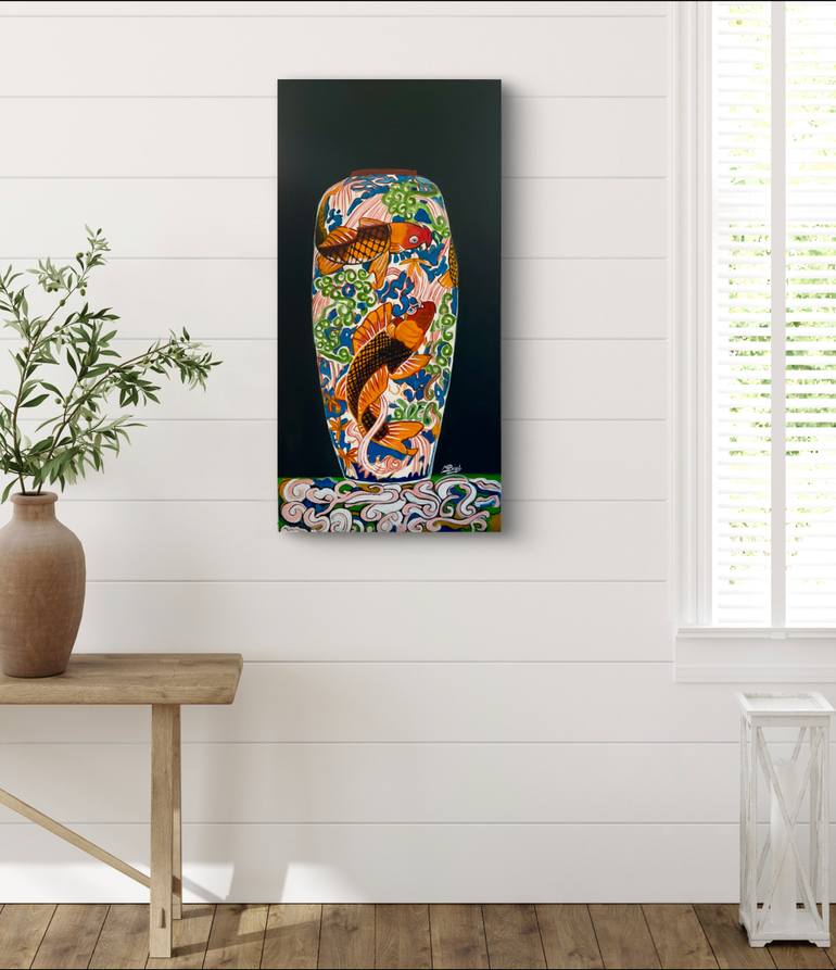 Original Abstract Painting by Moira Briel