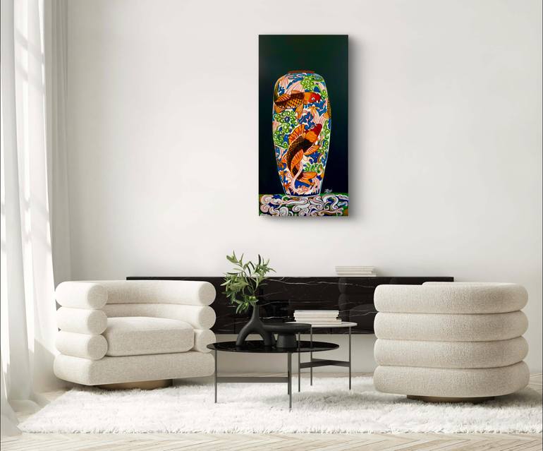 Original Abstract Painting by Moira Briel