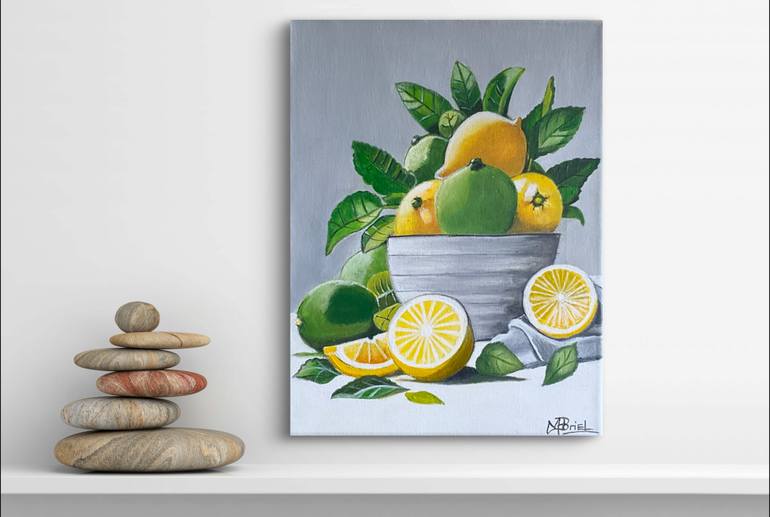 Original Realism Still Life Painting by Moira Briel