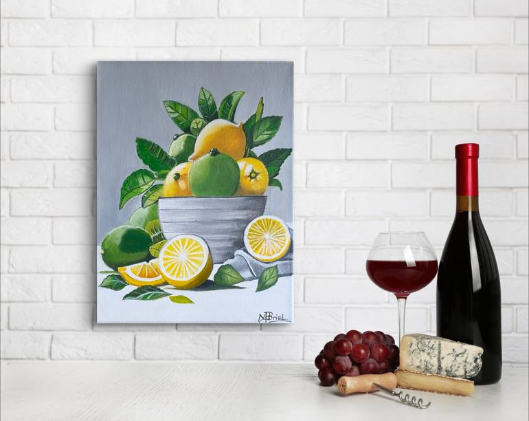Original Realism Still Life Painting by Moira Briel