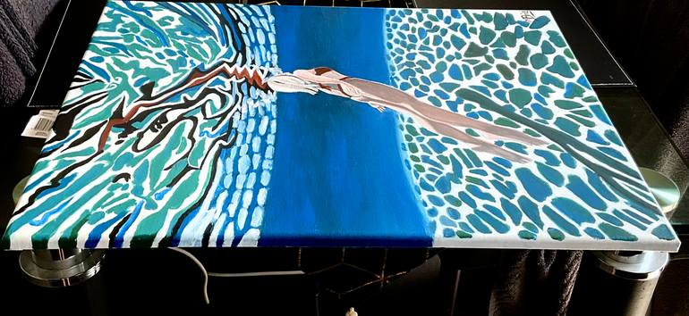 Original Realism Water Painting by Moira Briel