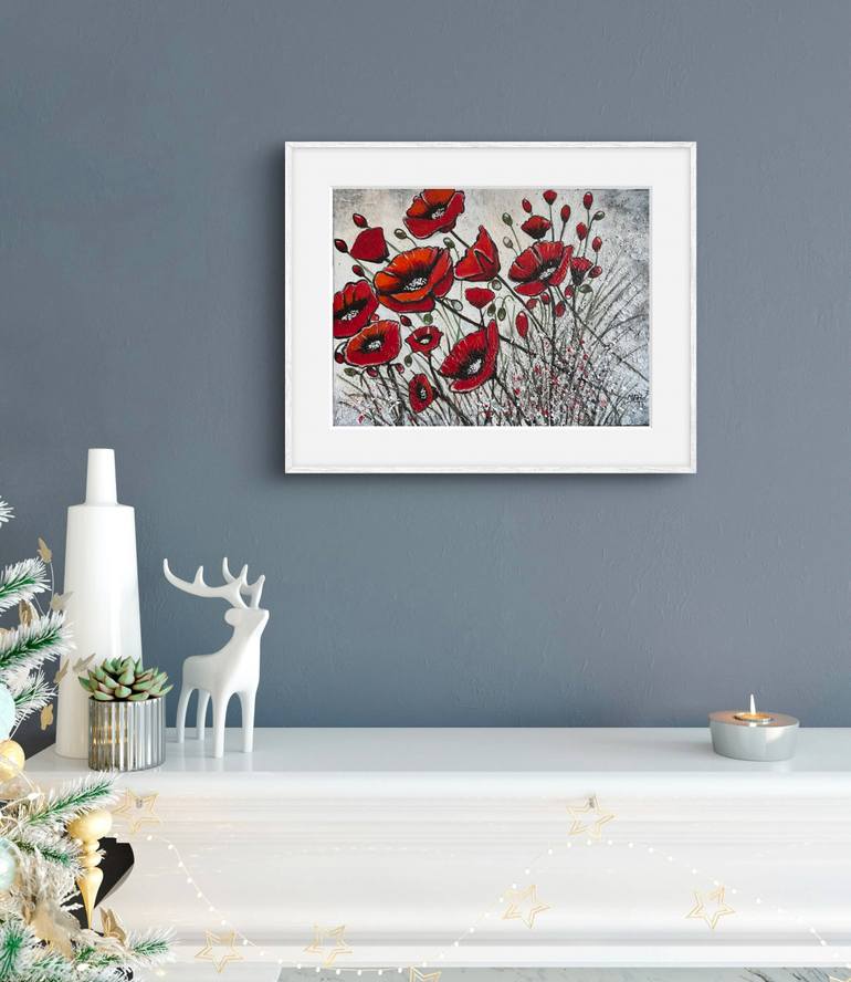 Original Abstract Painting by Moira Briel