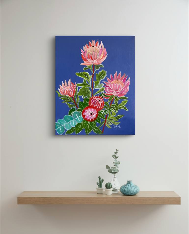 Original Realism Floral Painting by Moira Briel