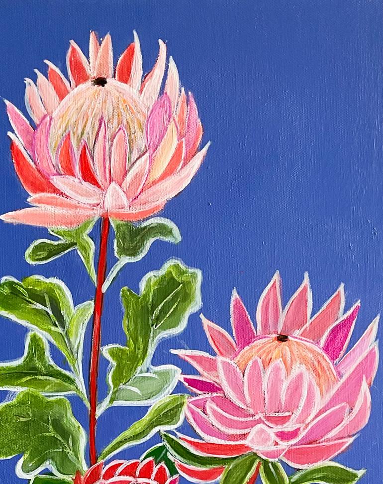 Original Realism Floral Painting by Moira Briel