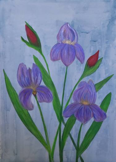 Original Botanic Paintings by Anastasiia Dupanova