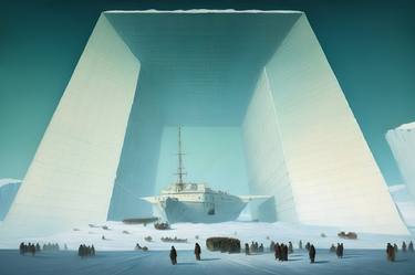 Original Neoclassicism Boat Photography by Laurence Garçon