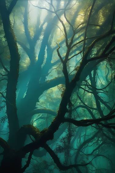 Original Artificial Intelligence Nature Photography by Laurence Garçon