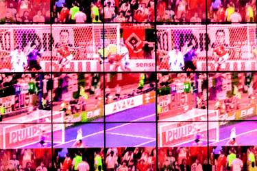 Print of Abstract Expressionism Sports Digital by Rafael Benetti Cerezer