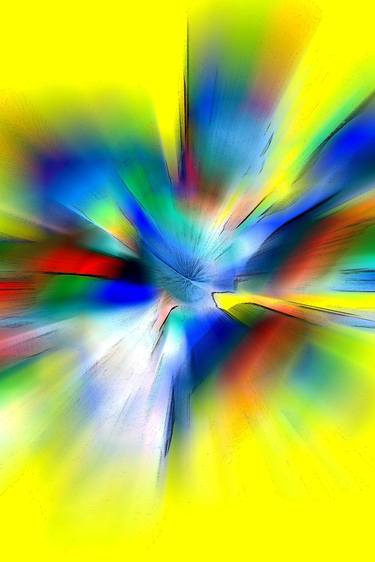 Original Abstract Expressionism Abstract Digital by Rafael Benetti Cerezer