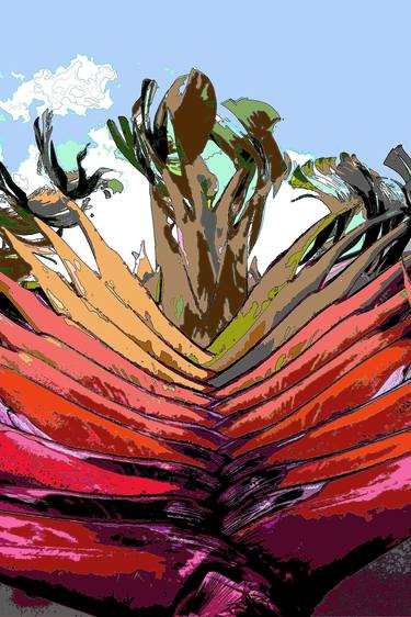 Original Abstract Expressionism Garden Digital by Rafael Benetti Cerezer