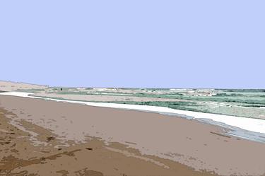 Original Abstract Expressionism Beach Photography by Rafael Benetti Cerezer