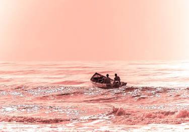 Original Abstract Expressionism Boat Photography by Rafael Benetti Cerezer