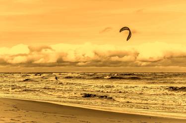Original Abstract Expressionism Beach Photography by Rafael Benetti Cerezer