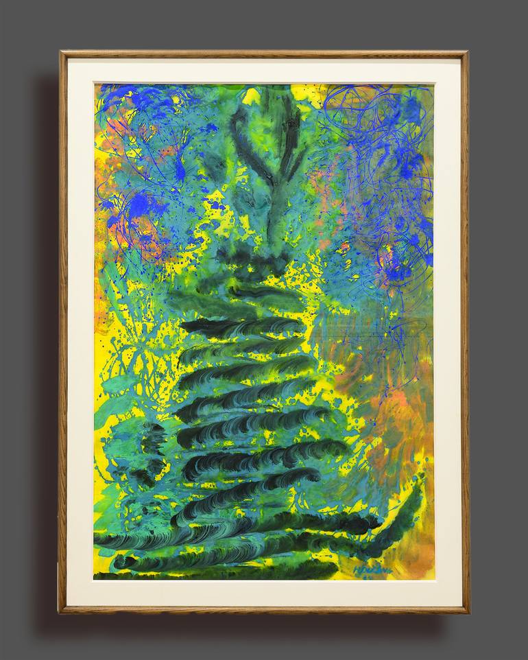 Original Abstract Paintings by Duong Bui