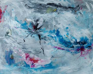 Original Abstract Painting by Rosie Wolf Williams
