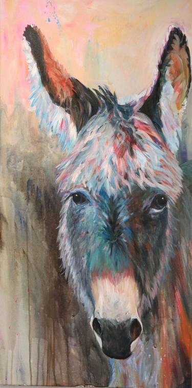 Original Figurative Animal Paintings by Christa Riemann