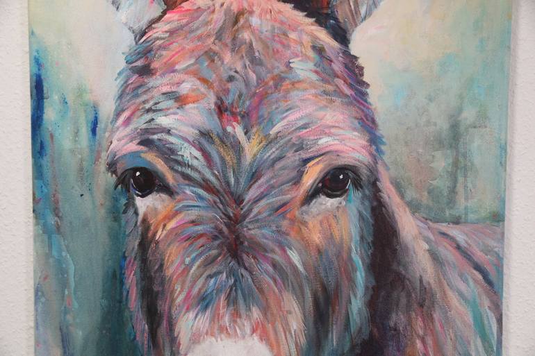 Original Figurative Animal Painting by Christa Riemann