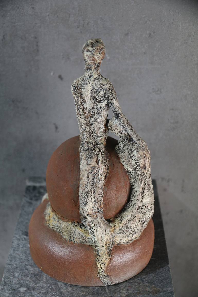 Original Love Sculpture by Christa Riemann