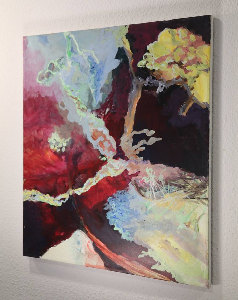Original Abstract Painting by Christa Riemann