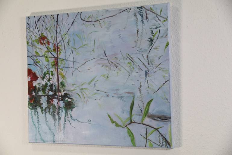 Original Expressionism Botanic Painting by Christa Riemann