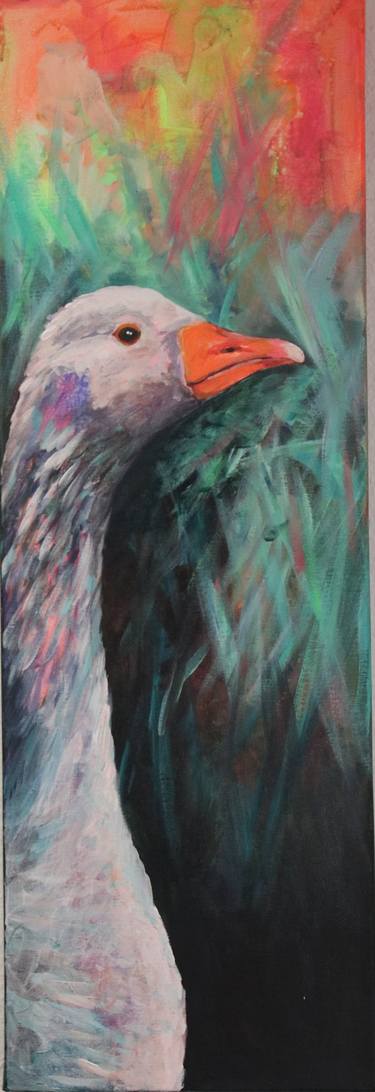 Print of Figurative Animal Paintings by Christa Riemann