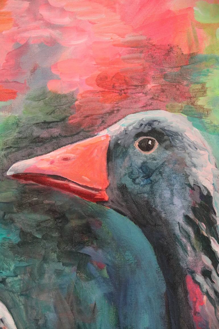 Original Animal Painting by Christa Riemann