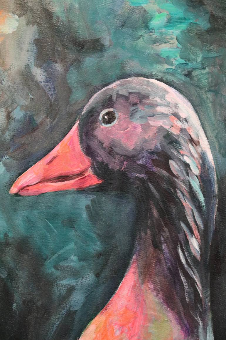 Original Animal Painting by Christa Riemann