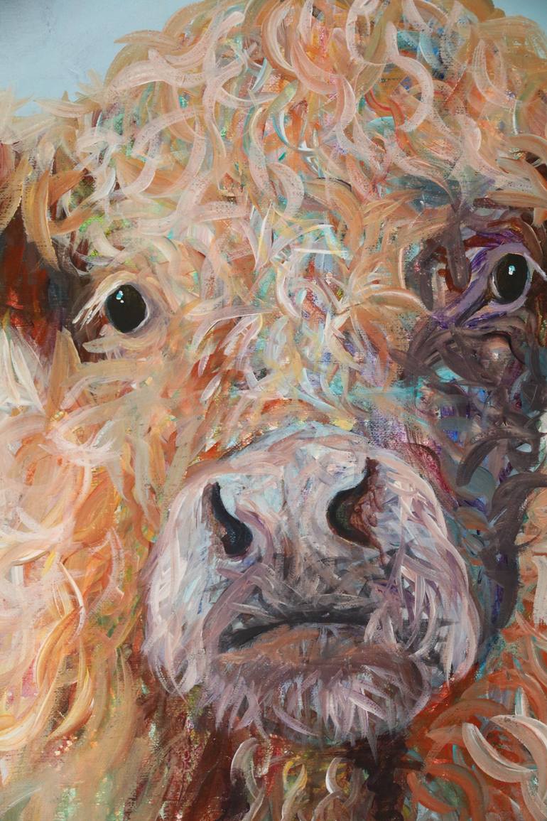 Original Animal Painting by Christa Riemann