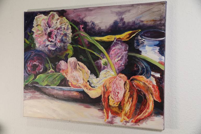 Original Still Life Painting by Christa Riemann